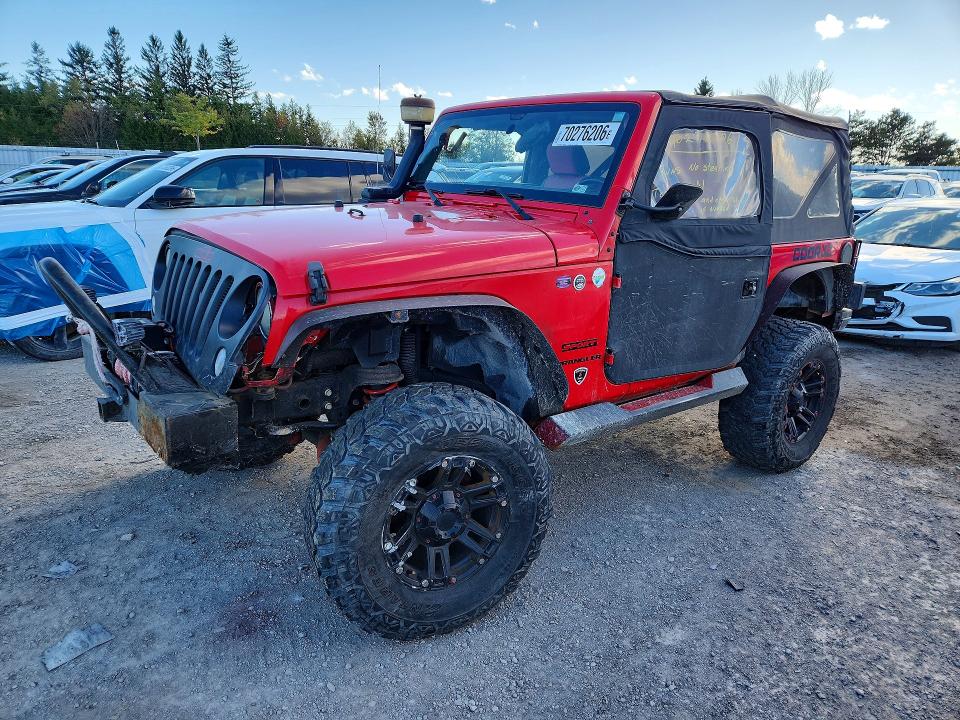 Продажа на аукционе авто 2017 Jeep Wrangler, vin: 1C4AJWAG1HL721941, номер лота: 70276206