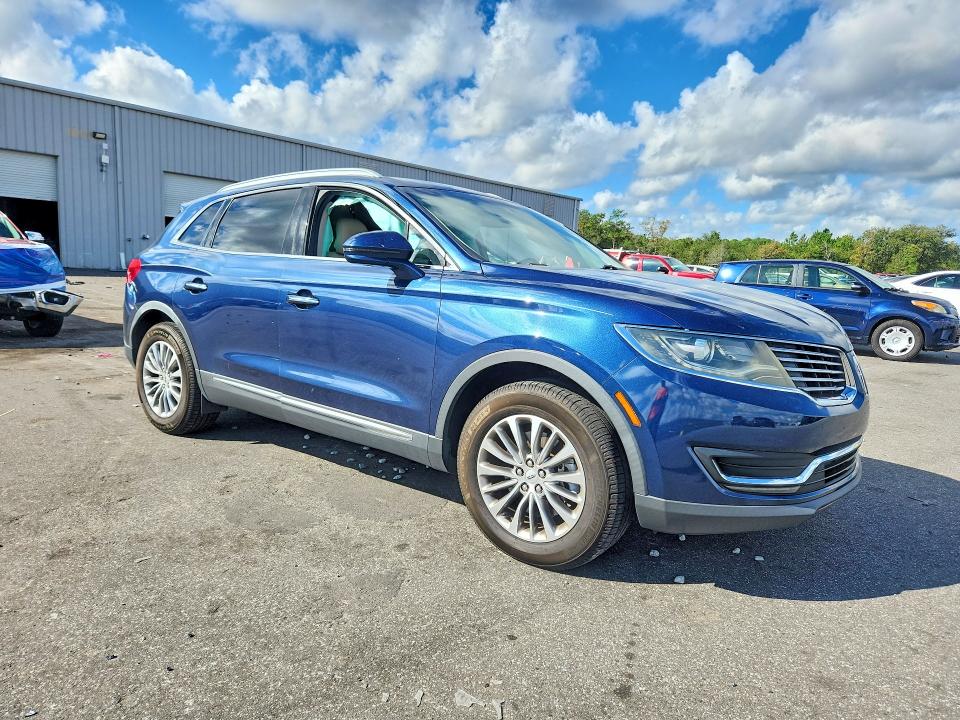 71332356 :رقم المزاد ، 2LMPJ6KR2HBL28427 vin ، 2017 Lincoln Mkx مزاد بيع