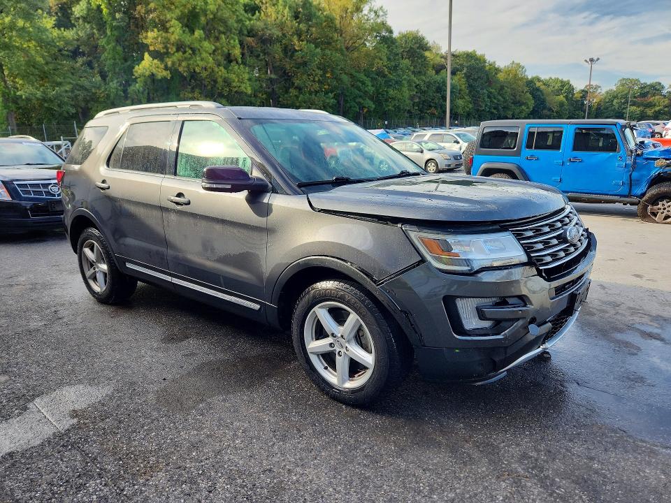 71181866 :رقم المزاد ، 1FM5K8D80HGD50354 vin ، 2017 Ford Explorer مزاد بيع