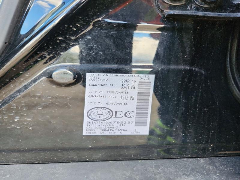 Aukcja sprzedaży 2018 Nissan Rogue, vin: 5N1AT2MT0JC793257, numer aukcji: 72309726