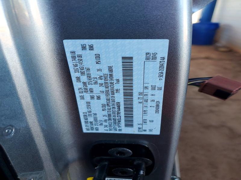 2024 Ford F150 მანქანა იყიდება აუქციონზე, vin: 1FTFW3LD7RFA44659, აუქციონის ნომერი: 72675366