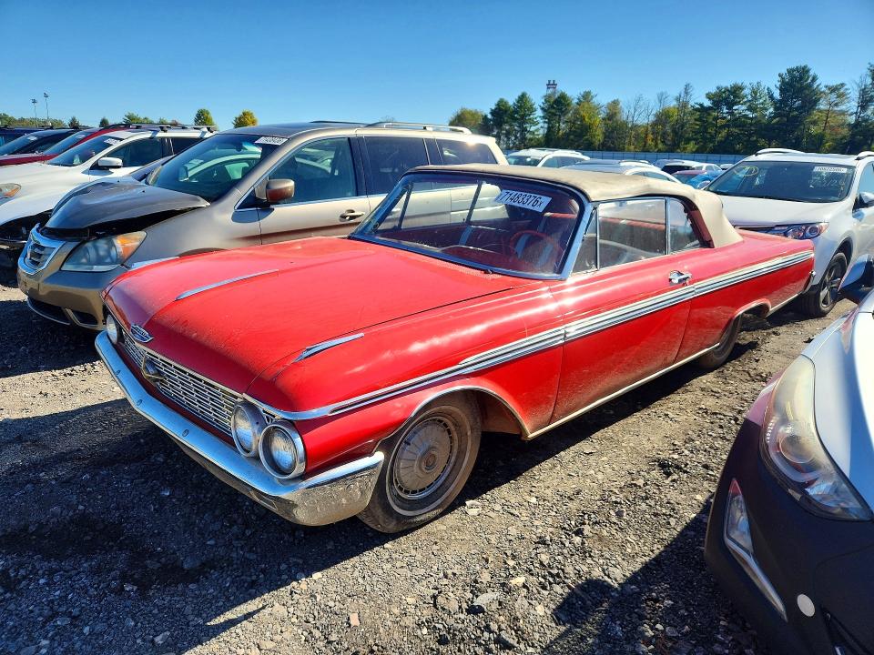 71483376 :رقم المزاد ، 2U65X118604 vin ، 1962 Ford Galaxie مزاد بيع