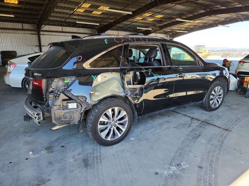 2014 Acura Mdx მანქანა იყიდება აუქციონზე, vin: 5FRYD3H43EB008455, აუქციონის ნომერი: 71645646