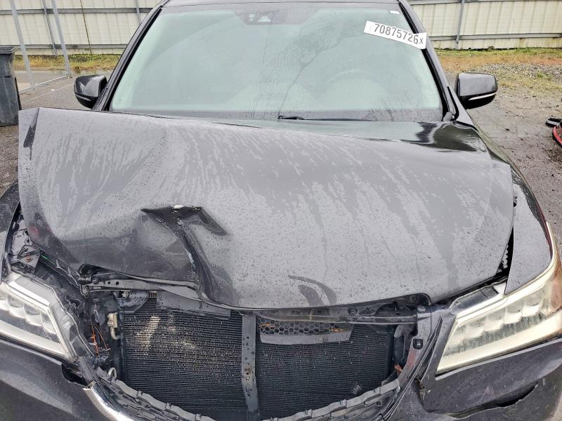 70875726 :رقم المزاد ، 5FRYD4H48GB040522 vin ، 2016 Acura Mdx مزاد بيع