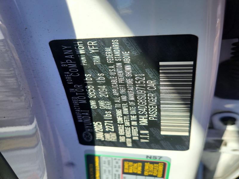 71717566 :رقم المزاد ، KMHLS4DG8SU971521 vin ، 2025 Hyundai Elantra مزاد بيع