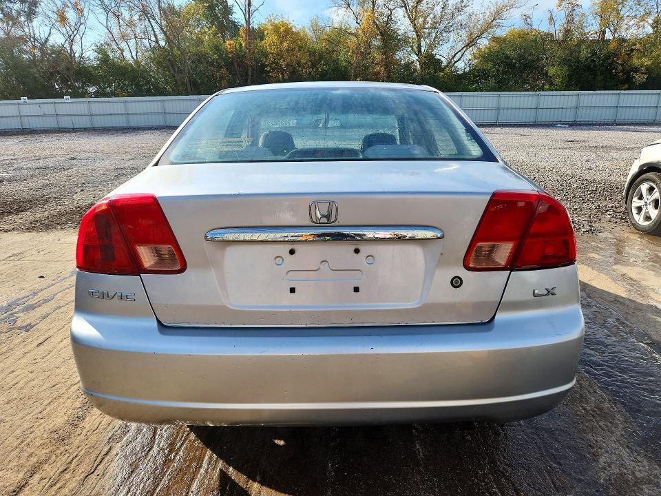 72336226 :رقم المزاد ، 1HGES16522L019788 vin ، 2002 Honda Civic مزاد بيع