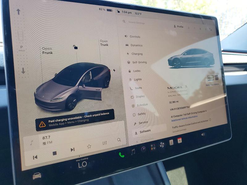 72595166 :رقم المزاد ، 5YJ3E1EB8RF754390 vin ، 2024 Tesla Model 3 مزاد بيع