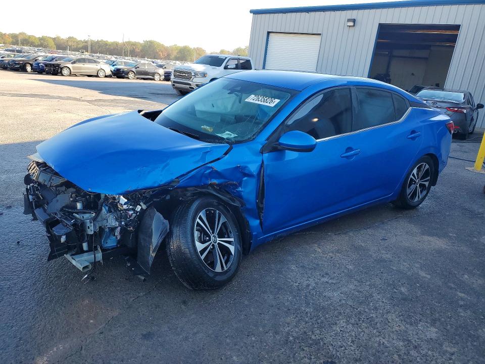 2021 Nissan Sentra მანქანა იყიდება აუქციონზე, vin: 3N1AB8CVXMY276902, აუქციონის ნომერი: 72635826