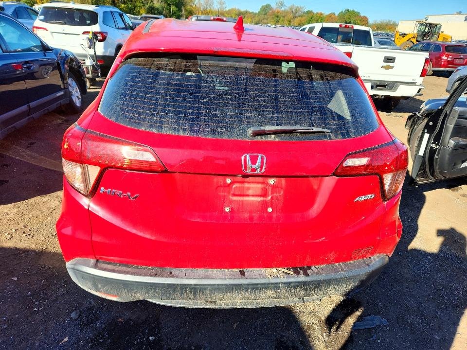 71201096 :رقم المزاد ، 3CZRU6H3XGM726981 vin ، 2016 Honda Hr-v مزاد بيع