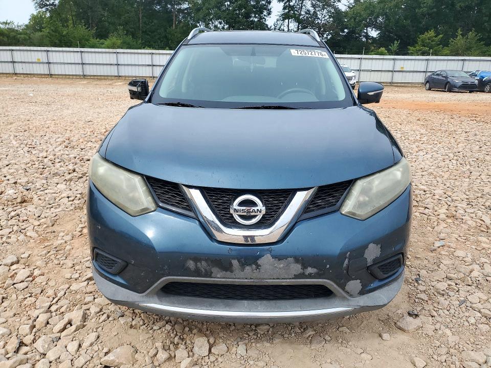 72572776 :رقم المزاد ، 5N1AT2ML7EC820167 vin ، 2014 Nissan Rogue مزاد بيع