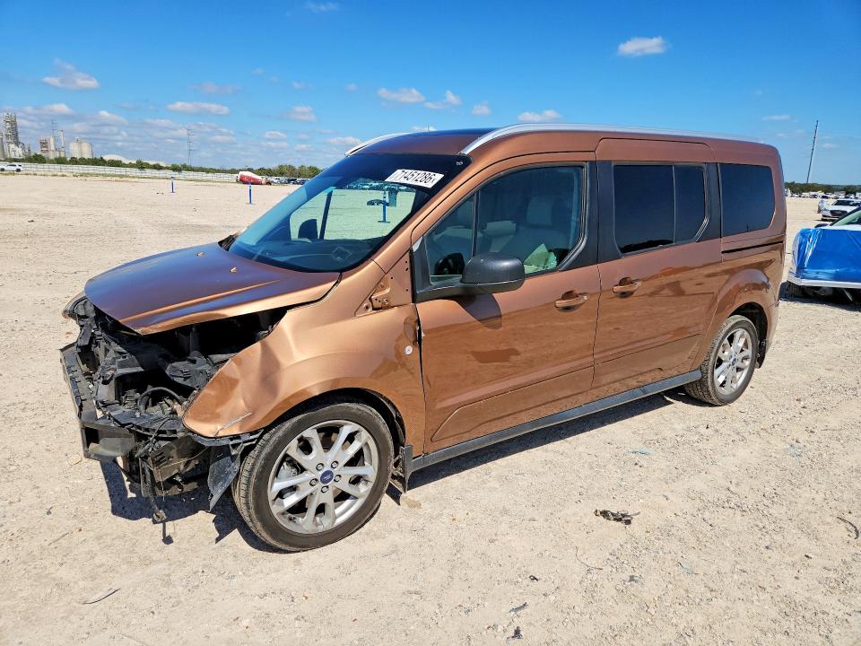 2014 Ford Transit Connect მანქანა იყიდება აუქციონზე, vin: NM0GE9F71E1143725, აუქციონის ნომერი: 71451286