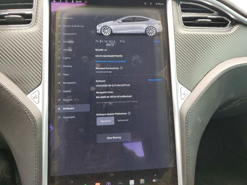 Aukcja sprzedaży 2013 Tesla Model S, vin: 5YJSA1CN4DFP04115, numer aukcji: 71592066