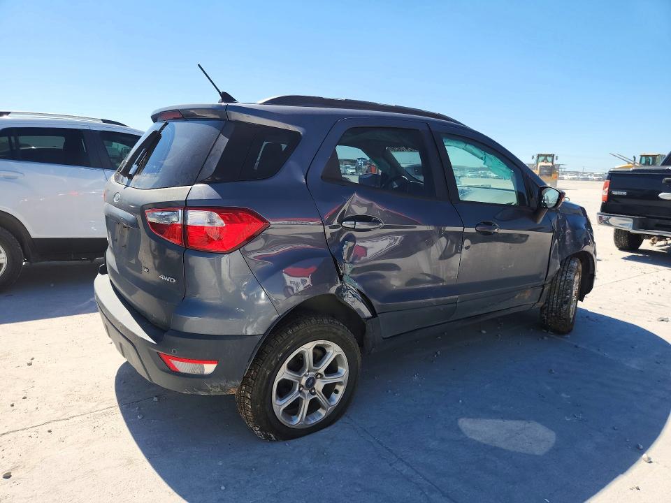 2019 Ford Ecosport მანქანა იყიდება აუქციონზე, vin: MAJ6S3GL8KC256724, აუქციონის ნომერი: 72170626