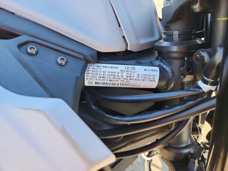 2026 Yamaha Mtn320 მანქანა იყიდება აუქციონზე, vin: MH3RH28E6TK003653, აუქციონის ნომერი: 72797496