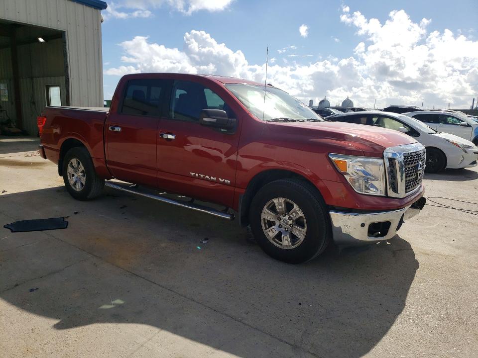 2018 Nissan Titan მანქანა იყიდება აუქციონზე, vin: 1N6AA1E60JN543886, აუქციონის ნომერი: 70874836