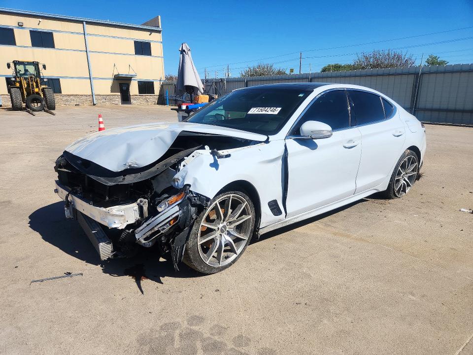 Продаж на аукціоні авто 2022 Genesis G70, vin: KMTG34TA3NU086682, номер лоту: 71504246