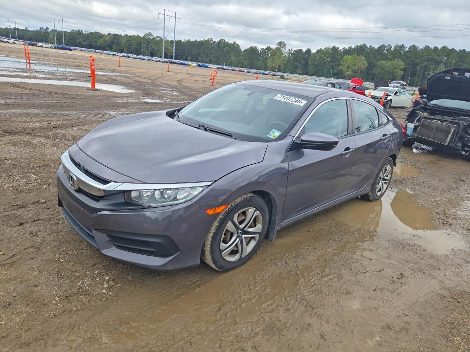 Auction sale of the 2016 Honda Civic, vin: 19XFC2F51GE219535, lot number: 71407346