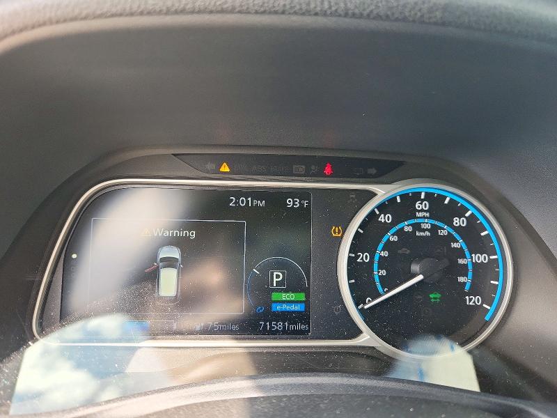 Продажа на аукционе авто 2019 Nissan Leaf, vin: 1N4AZ1CP7KC312607, номер лота: 72683696