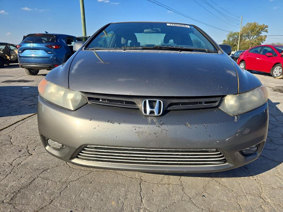 2007 Honda Civic მანქანა იყიდება აუქციონზე, vin: 2HGFG11637H571066, აუქციონის ნომერი: 72893856