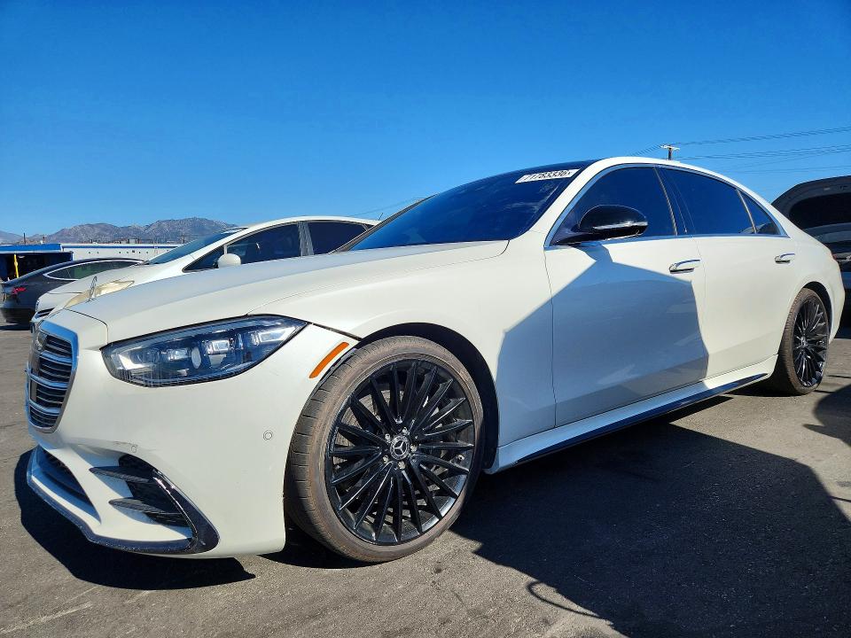 2022 Mercedes-benz S მანქანა იყიდება აუქციონზე, vin: W1K6G7GB8NA106936, აუქციონის ნომერი: 71783336