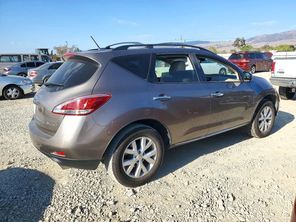 72597486 :رقم المزاد ، JN8AZ1MW4CW201484 vin ، 2012 Nissan Murano مزاد بيع