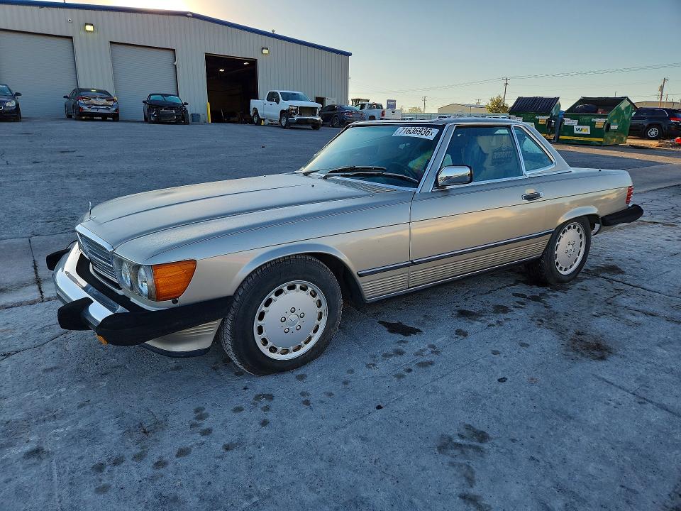 1987 Mercedes-benz 560 მანქანა იყიდება აუქციონზე, vin: WDBBA48D4HA057634, აუქციონის ნომერი: 71636936
