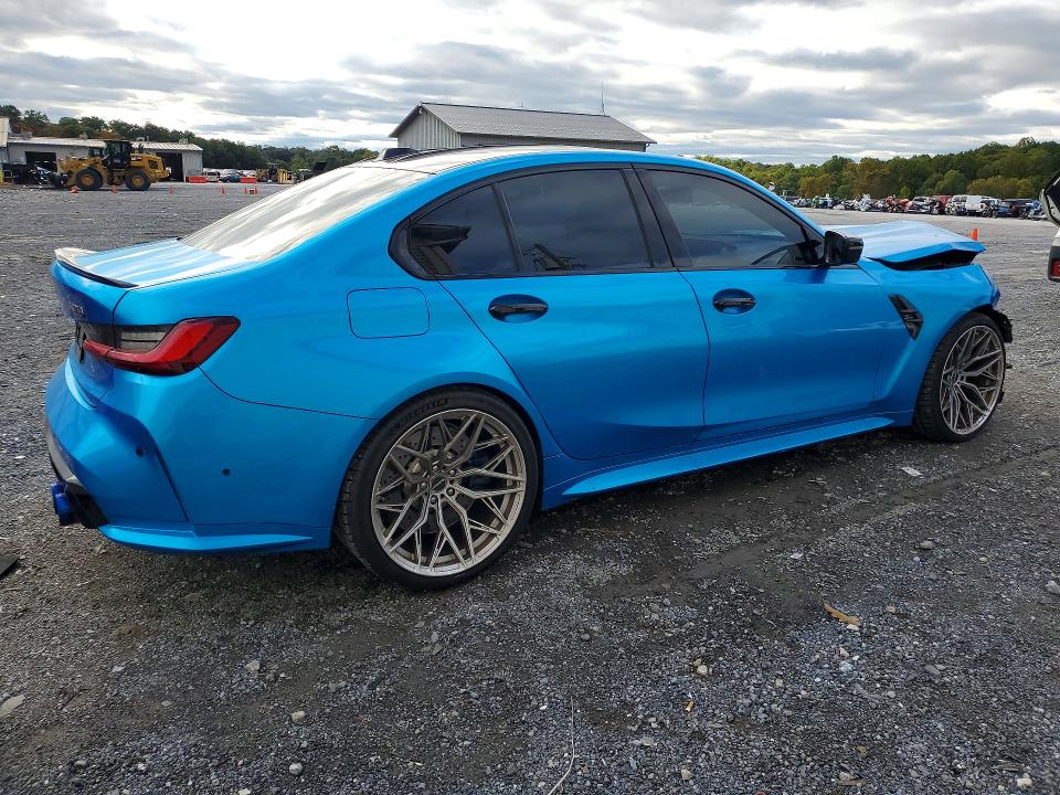 2025 Bmw M3 მანქანა იყიდება აუქციონზე, vin: WBS33HJ02SFT95907, აუქციონის ნომერი: 72504466