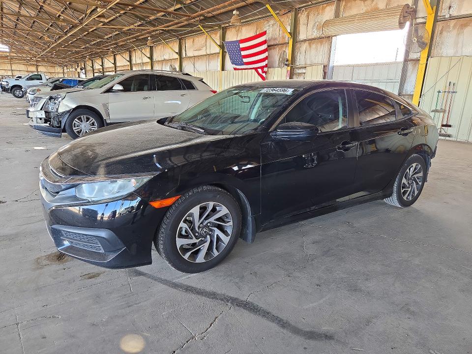 Продаж на аукціоні авто 2018 Honda Civic, vin: 19XFC2F71JE019005, номер лоту: 72364596