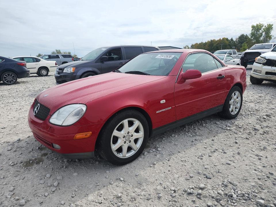 Aukcja sprzedaży 1998 Mercedes-benz Slk, vin: WDBKK47F4WF006747, numer aukcji: 72412636