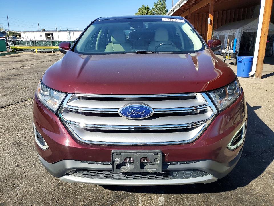 72595306 :رقم المزاد ، 2FMPK4K98JBC44356 vin ، 2018 Ford Edge مزاد بيع