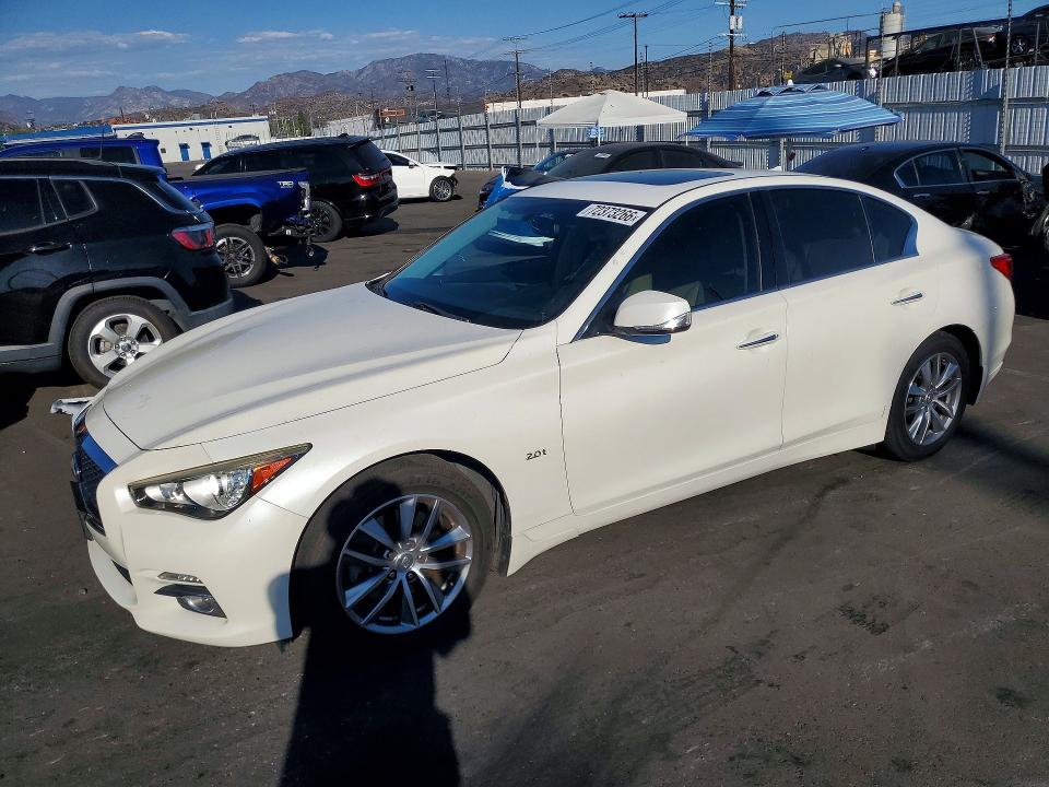 2017 Infiniti Q50 მანქანა იყიდება აუქციონზე, vin: JN1CV7AP6HM641180, აუქციონის ნომერი: 72373266