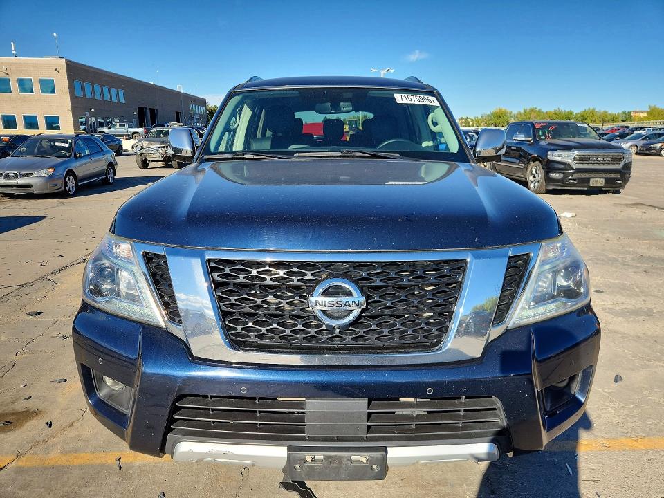 2018 Nissan Armada მანქანა იყიდება აუქციონზე, vin: JN8AY2NCXJ9550044, აუქციონის ნომერი: 71675906