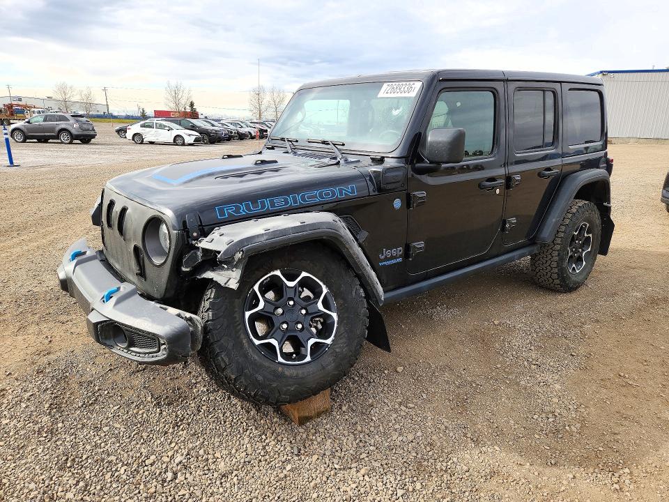 Продажа на аукционе авто 2021 Jeep Wrangler Unlimited, vin: 1C4JJXR66MW644882, номер лота: 72689336