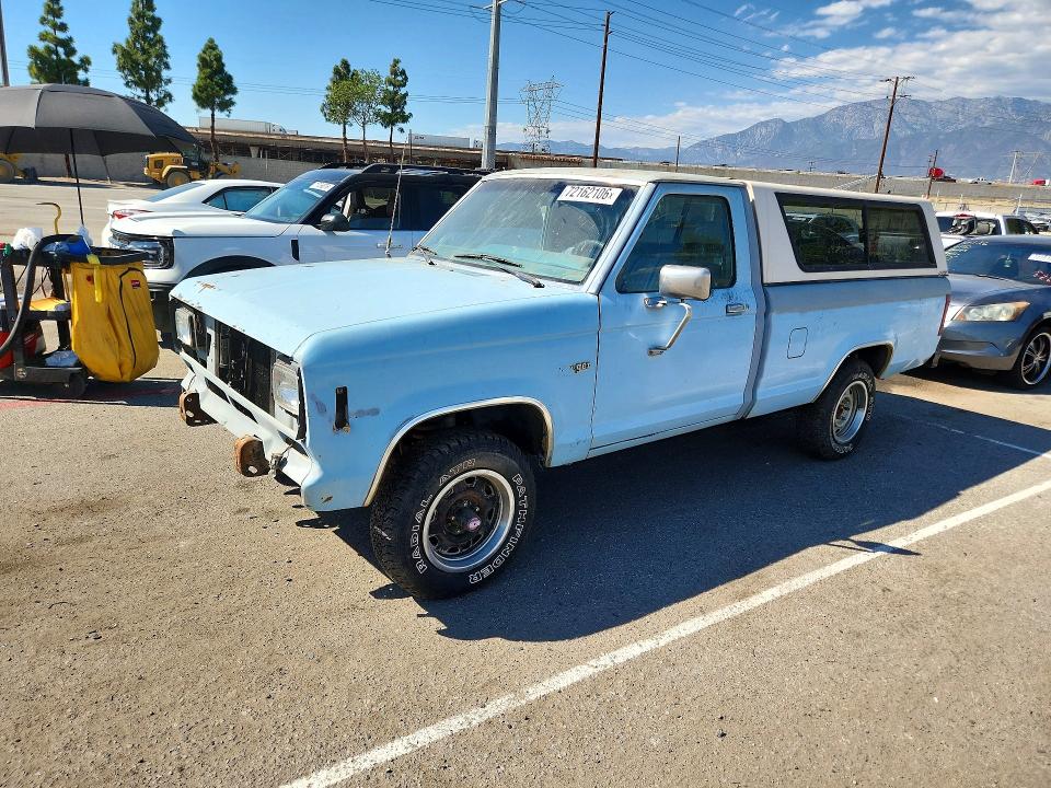 72162106 :رقم المزاد ، 1FTCR11S4FUC86445 vin ، 1985 Ford Ranger مزاد بيع