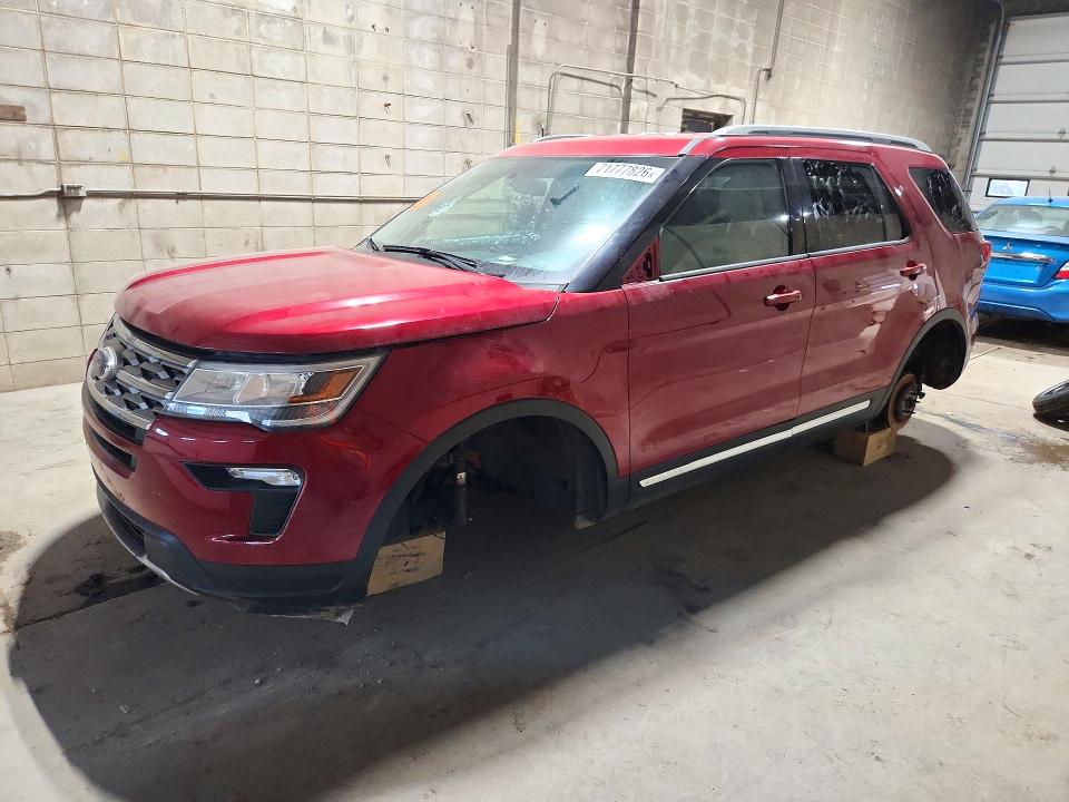 2018 Ford Explorer მანქანა იყიდება აუქციონზე, vin: 1FM5K8D86JGA68337, აუქციონის ნომერი: 71777826