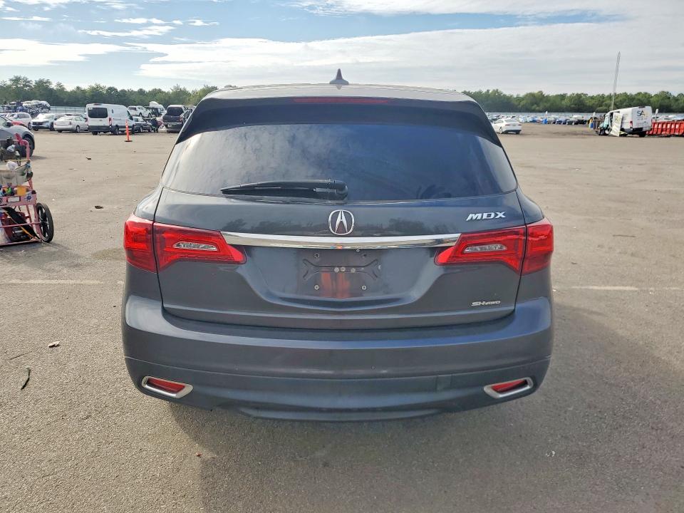71208216 :رقم المزاد ، 5FRYD4H49FB023694 vin ، 2015 Acura Mdx مزاد بيع