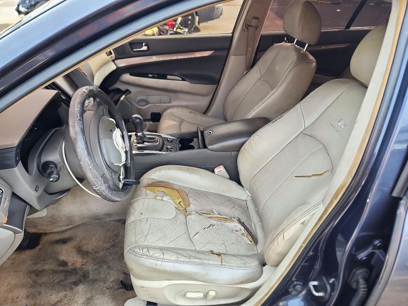 2012 Infiniti G25 Sedan მანქანა იყიდება აუქციონზე, vin: JN1DV6AP2CM700703, აუქციონის ნომერი: 71886926
