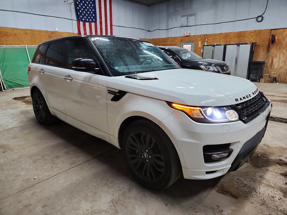 2016 Land Rover Range Rover Sport მანქანა იყიდება აუქციონზე, vin: SALWS2VF0GA562619, აუქციონის ნომერი: 70849186