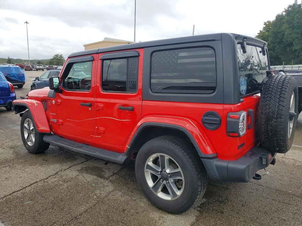 Auction sale of the 2020 Jeep Wrangler Unlimited, vin: 1C4HJXEN4LW293951, lot number: 70906566