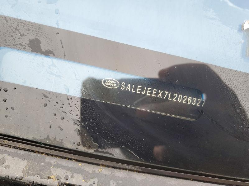 Aukcja sprzedaży 2020 Land Rover Defender, vin: SALEJEEX7L2026327, numer aukcji: 73263566