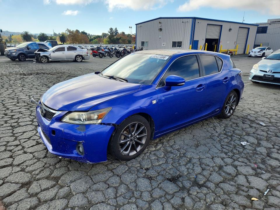72437086 :رقم المزاد ، JTHKD5BH5D2153026 vin ، 2013 Lexus Ct مزاد بيع