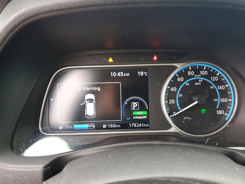 Продаж на аукціоні авто 2019 Nissan Leaf, vin: 1N4AZ1CP9KC307005, номер лоту: 69689566