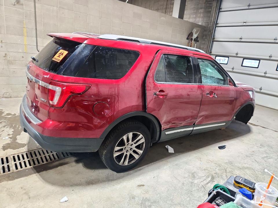 2018 Ford Explorer მანქანა იყიდება აუქციონზე, vin: 1FM5K8D86JGA68337, აუქციონის ნომერი: 71777826