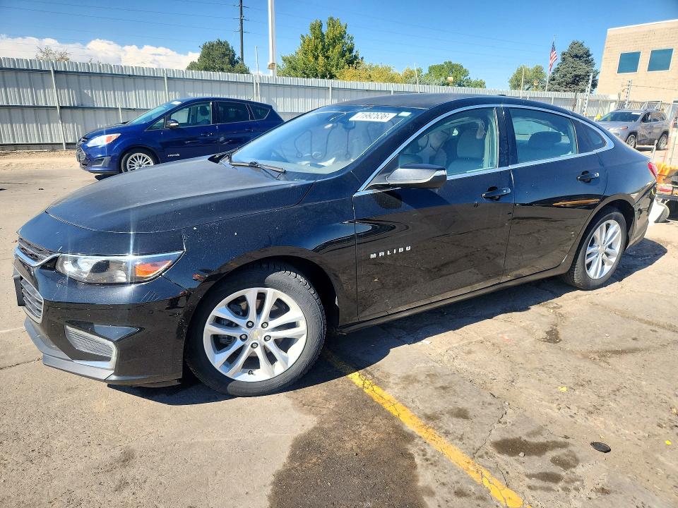 71992636 :رقم المزاد ، 1G1ZE5ST4GF238527 vin ، 2016 Chevrolet Malibu مزاد بيع