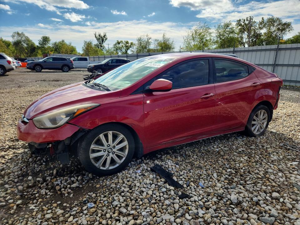 2015 Hyundai Elantra მანქანა იყიდება აუქციონზე, vin: KMHDH4AE8FU381380, აუქციონის ნომერი: 71254416