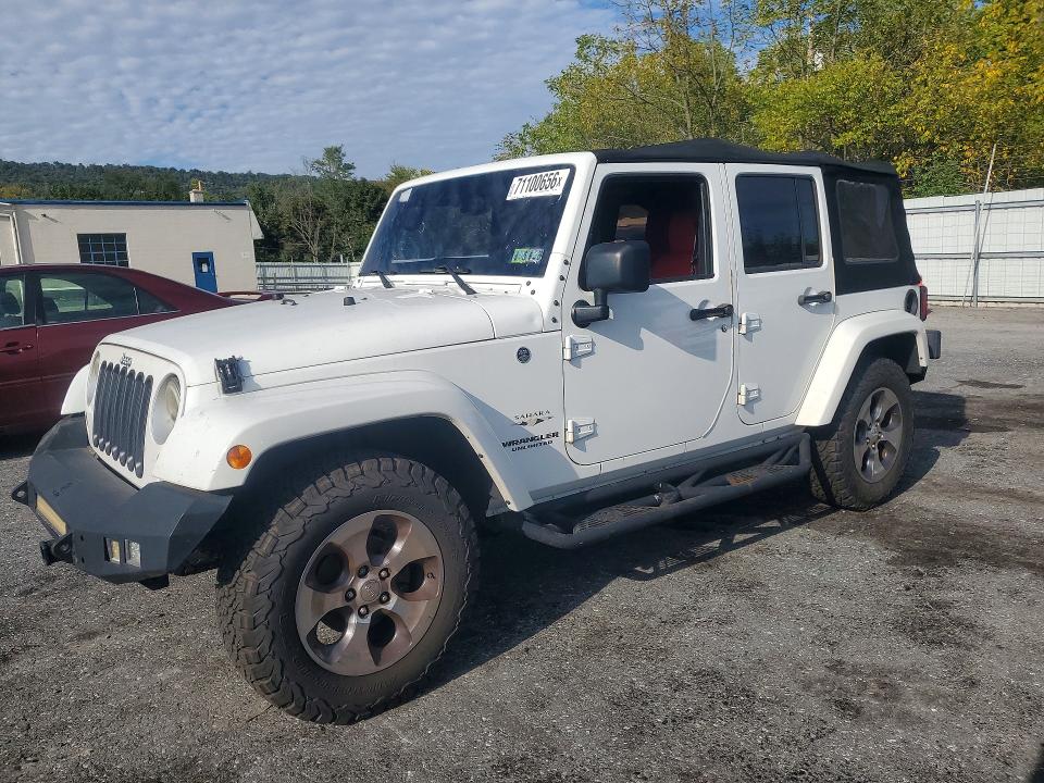 2016 Jeep Wrangler Unlimited მანქანა იყიდება აუქციონზე, vin: 1C4BJWEG6GL199367, აუქციონის ნომერი: 71100656