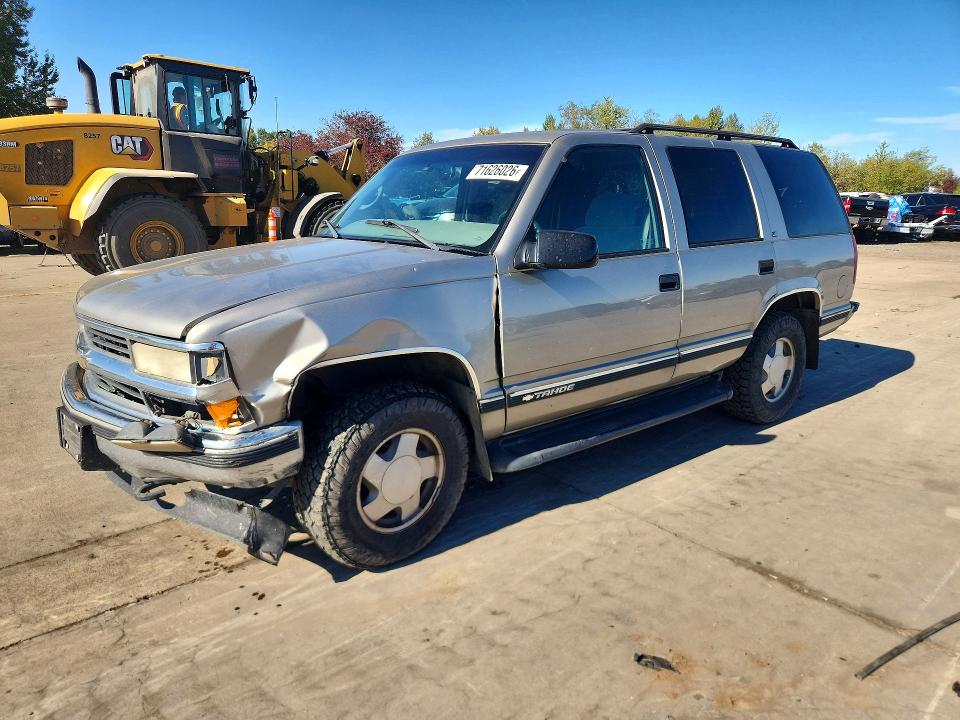 Aukcja sprzedaży 1999 Chevrolet Tahoe, vin: 1GNEK13R9XJ504722, numer aukcji: 71626026