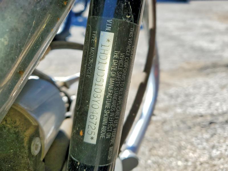 2008 Harley-davidson Flstn მანქანა იყიდება აუქციონზე, vin: 1HD1JD5108Y046725, აუქციონის ნომერი: 71929296