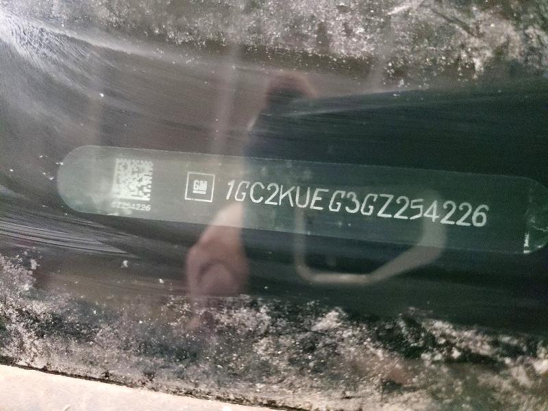 71747756 :رقم المزاد ، 1GC2KUEG3GZ254226 vin ، 2016 Chevrolet Silverado مزاد بيع