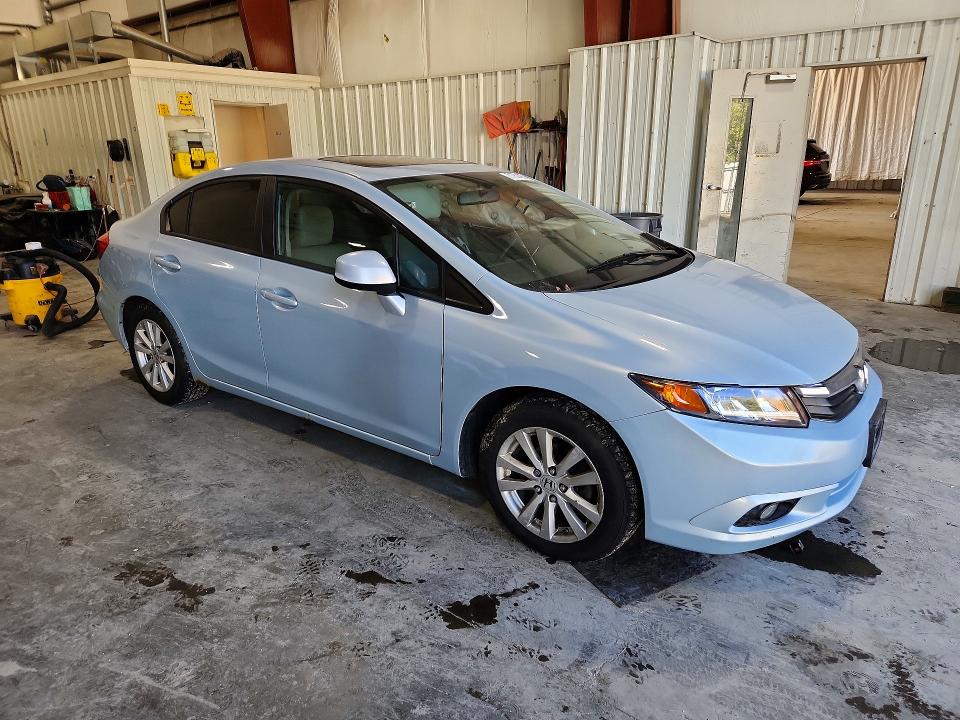 2012 Honda Civic მანქანა იყიდება აუქციონზე, vin: 19XFB2F89CE355127, აუქციონის ნომერი: 71751416